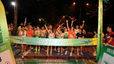 GreenStar Runners thử thách chạy bộ tháng 8 - chào mùa thu Hà Nội
