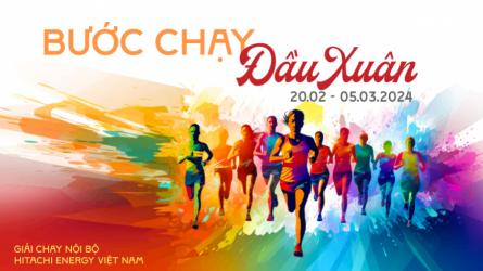 Hitachi Energy Bước Chạy Đầu Xuân Giáp Thìn 2024