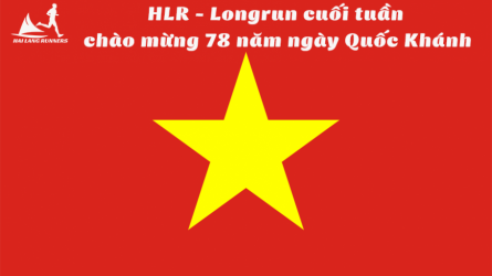 HLR-Longrun cuối tuần chào mừng 78 năm ngày Quốc Khánh Việt Nam