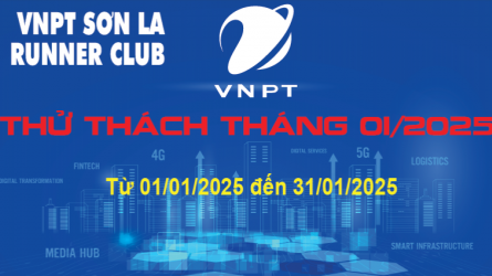 VNPT Sơn La Runner thử thách tháng 01