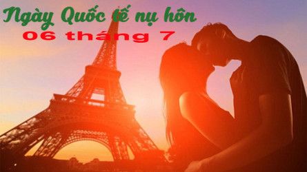 Kỷ niệm ngày quốc tế nụ hôn 06 tháng 7
