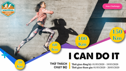 Giải chạy online - Viettel Thanh Hóa