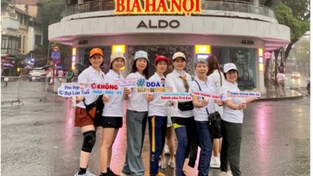 CHẠY CÙNG DDA VIỆT NAM THÁNG 5