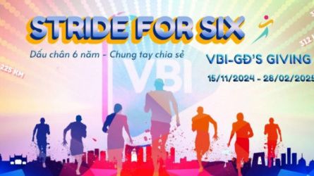 STRIDE FOR SIX - VBI-GĐ’S GIVING MIX