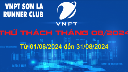 VNPT Sơn La Runner thử thách tháng 8