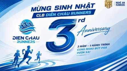 DCR Challenge Chào mừng Sinh nhật lần thứ 3 CLB Diễn châu Runners