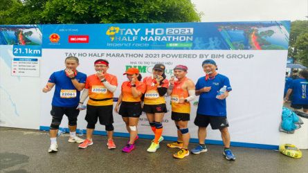 Kiến Giang Runner - Chúc mừng thành công các VĐV tại THHM2021