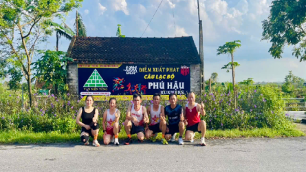 Thử thách tháng 11 Team Phú Hậu Runners