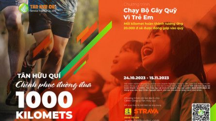 TÂN HỮU QUÍ - CHẠY BỘ GÂY QUỸ VÌ TRẺ EM