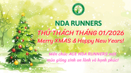 NDAR - Thử thách chạy bộ tháng 1-2026