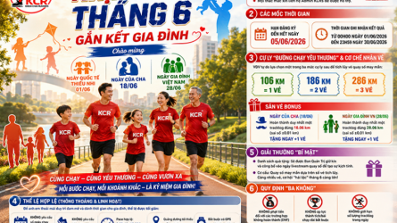 KCRs - NHỊP BƯỚC THÁNG 6 – GẮN KẾT GIA ĐÌNH