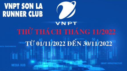 VNPT Sơn La Runner thử thách tháng 11