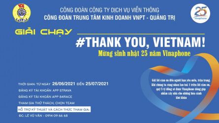 THANK YOU, VIETNAM!