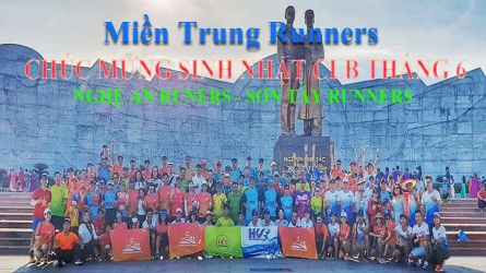 Miền Trung Runners Chúc mừng sinh nhật CLB trong tháng 6 NAR - STR - QTR