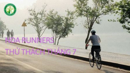NDAR - Thử thách chạy bộ tháng 7-2025