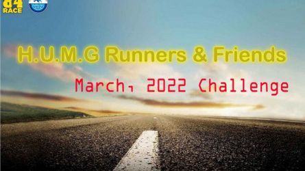 HUMG Runners and Friends March, 2022 Challenge