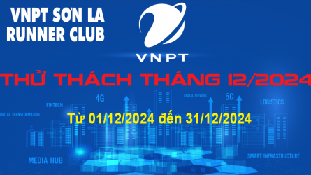 VNPT Sơn La Runner thử thách tháng 12