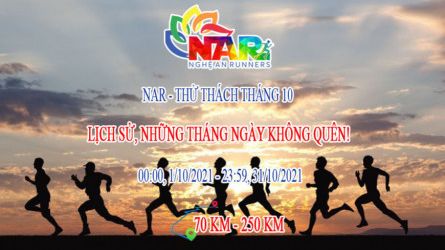 NAR - THỬ THÁCH THÁNG 10 - LỊCH SỬ, NHỮNG THÁNG NGÀY KHÔNG QUÊN