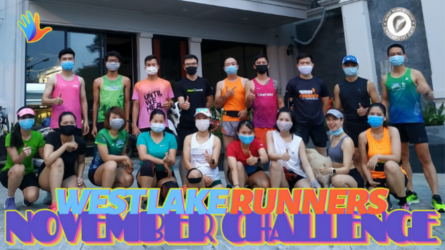 WEST LAKE RUNNERS challenge - Tháng 11