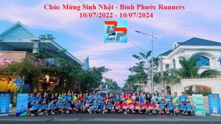 Chúc Mừng Sinh Nhật Bình Phước Runners