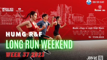 HUMG RnF Long Run Weekend - Đồng hành Ha Noi Marathon Techcombank 2023