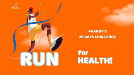 4HANDY 20 DAYS CHALLENGE RUN FOR HEALTH