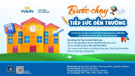 MAVIN RUNNER Bước chạy tiếp sức đến trường