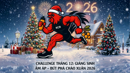Challenge KCRs Tháng 12 - Giáng Sinh Ấm Áp, Bứt Phá Chào Xuân 2026