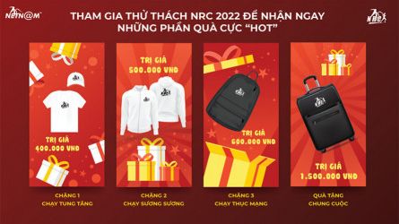 NRC2022-CHẶNG 1 - CHẠY TUNG TĂNG - Thử thách tháng 8