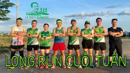 Long run cuối tuần cùng Lệ Thuỷ Runners Tuần 25