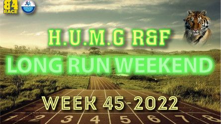 HUMG RUNNERS AND FRIENDS LONG RUN WEEKEND, W45-2022