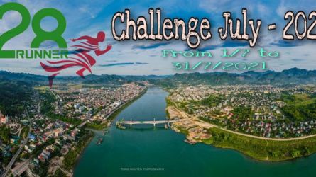 Hoà Bình Runners - Challenge tháng 7