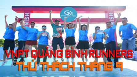 VNPT QUẢNG BÌNH RUNNERS THỬ THÁCH THÁNG 9