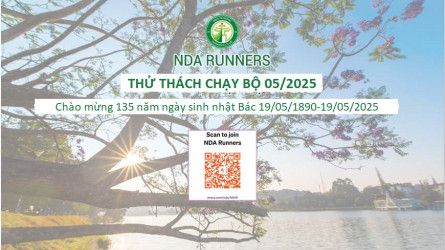 NDAR - Thử thách chạy bộ tháng 5 - 2025
