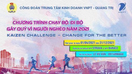 Kaizen Challenge - Thay đổi để tốt hơn