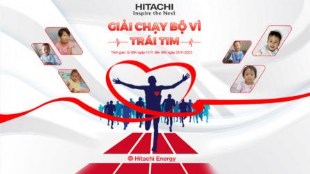 Chương Trình Kỷ Niệm 30 năm Hitachi Energy Việt Nam Chạy Vì Trái Tim
