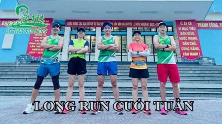 Lệ Thủy Runners Long run cuối tuần 27