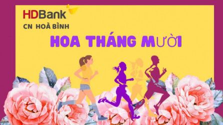 HDBANK HÒA BÌNH CHÀO MỪNG HOA THÁNG MƯỜI