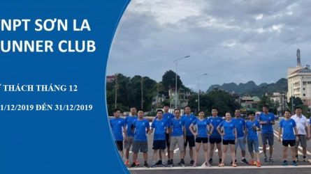 VNPT Sơn La Runner Club - Thử thách tháng 12-2019