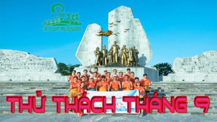 LỆ THUỶ RUNNERS VƯỢT QUA THỬ THÁCH THÁNG 9