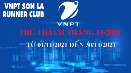 VNPT Sơn La Runner thử thách tháng 11