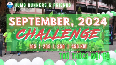 HUMG Runners and Friends September, 2024 Challenge