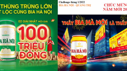 Thử thách tháng 1-2022 - BIA HÀ NỘI QUẢNG TRỊ CHÚC MỪNG NĂM MỚI 2022