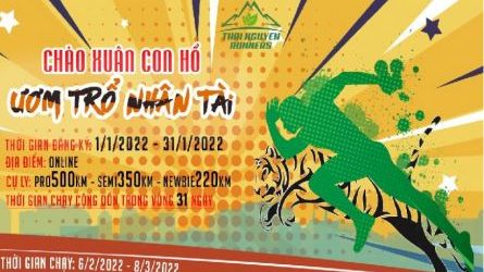 THAINGUYEN Runners - CHÀO XUÂN CON HỔ, ƯƠM TRỔ NHÂN TÀI