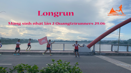 Hải Lăng runners - Longrun 29-06 mừng sinh nhật Quảng Trị runners