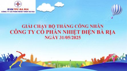 Giải chạy bộ BTP tháng công nhân 2025