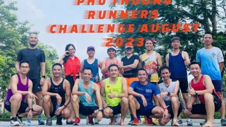 PHÚ THƯỢNG RUNNERS - CHALLENGE AUGUST 2023