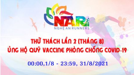 NAR - THỬ THÁCH LẦN 2 - ỦNG HỘ QUỸ VACCINE PHÒNG CHỐNG COVID-19