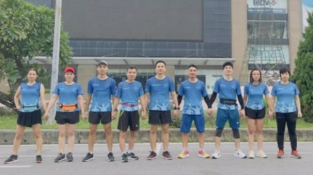 QC Runners thử thách tập luyện tuần 8 năm 2024