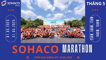 Sohaco Marathon 2025 - Giải chạy duy trì tháng 5